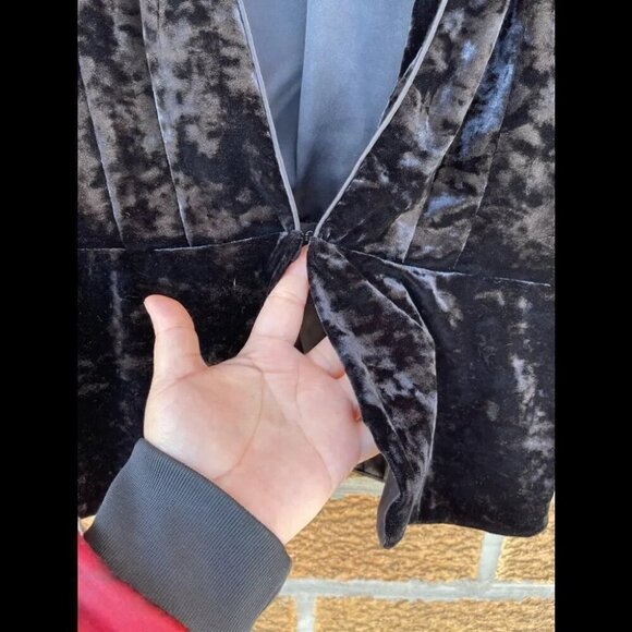 robert rodriguez velvet blazer medium - Picture 3 of 6